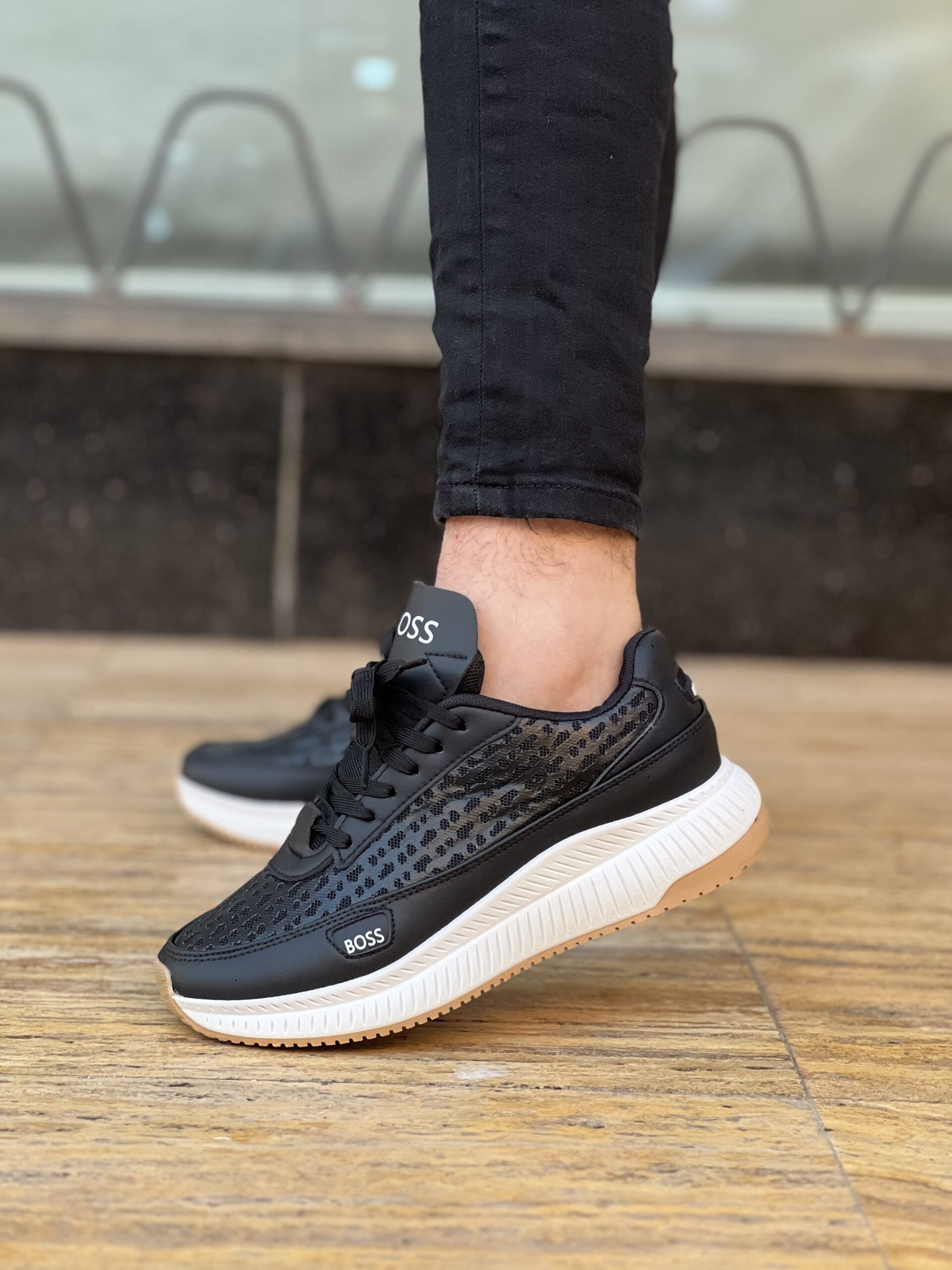 BOSS حذاء رياضي للرجال – ستيل خرافي - الصورة 3