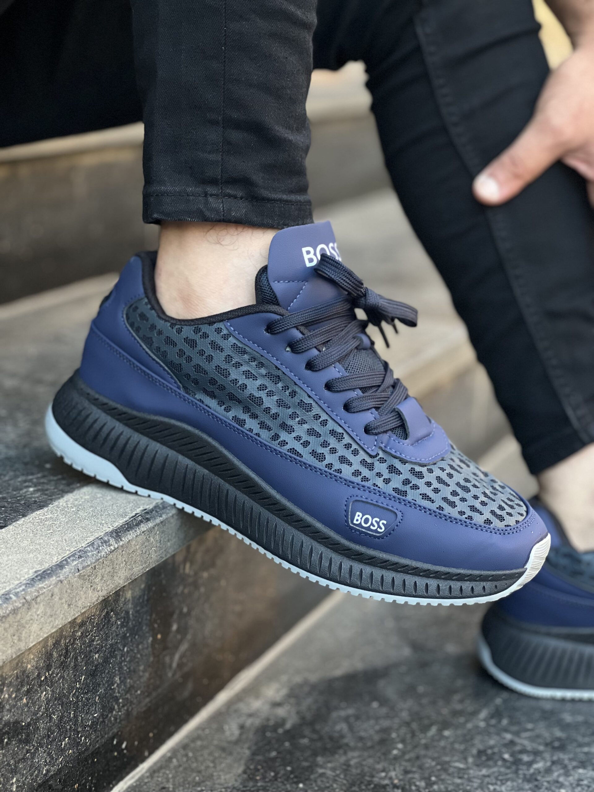 BOSS حذاء رياضي للرجال – ستيل خرافي - الصورة 6